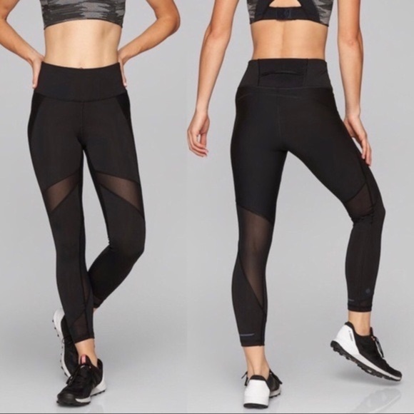 Athleta Stealth Mesh 7/8 Tight - Picture 1 of 10